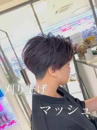 メンズ MODEks eau 佐藤優志のヘアスタイル