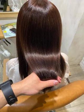 カラー パーマ keshiki大名所属・安部 真輝のヘアスタイル