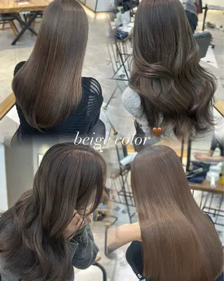 カラー 透明感モテカラー/ マツエクりこ🎀のヘアスタイル