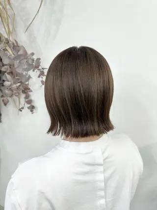 ミディアム 地毛風縮毛矯正 / ショート🫧ひらやまのヘアスタイル