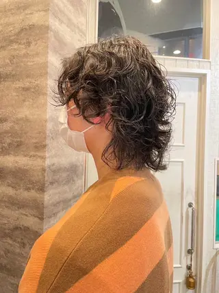 パーマ メンズ Blanco Color&Careのヘアスタイル