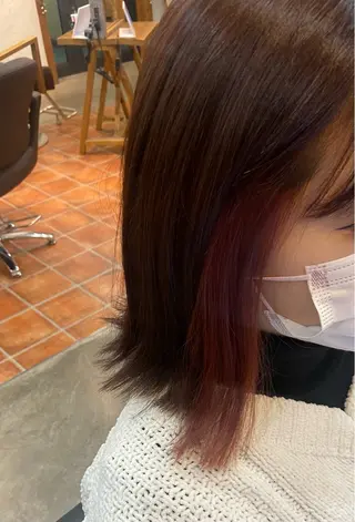 ショート カラー オーブヘアースペース新宿店所属・🎀透明感カラー yui🎀のヘアスタイル