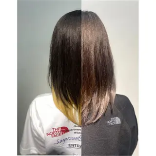 ミディアム 飯富 信二のヘアスタイル