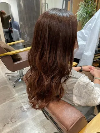 ロング カラー newiGRANDE 🌈萩原聖也のヘアスタイル