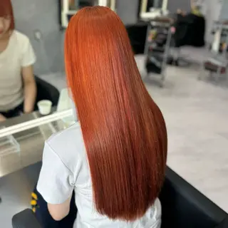 ロング ❤️‍🔥シールエク ＋カラー京❤️‍🔥のヘアスタイル