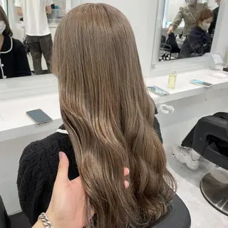 カラー 透明感ベージュ🪽 髪質改善🤎Rinのヘアスタイル