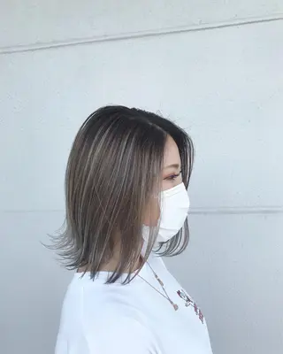 ミディアム カラー SOL _Nakamuraのヘアスタイル