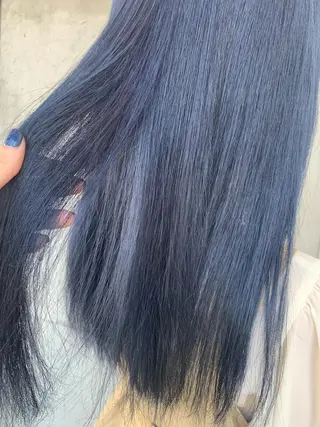 ロング 大内 志穂のヘアスタイル