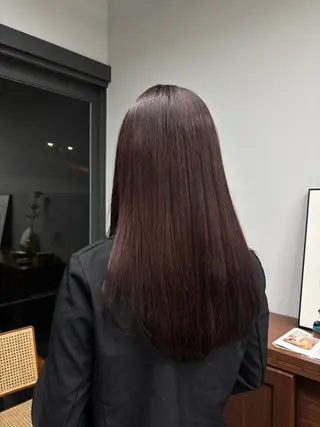 ロング カラー 池田 晴乃のヘアスタイル