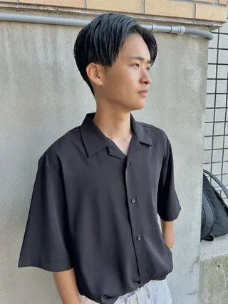 ミディアム en⁺　trust所属・山口 麗音のヘアスタイル