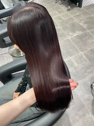 ロング カラー 🎀暖色/ラベンダー /paru🤍のヘアスタイル