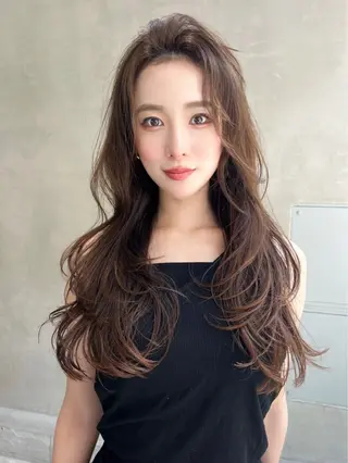 ロング 南堀江　mowen 🌼まなか🌼のヘアスタイル