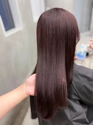 ロング 似合わせカラー💛 新宿　本多恵美のヘアスタイル