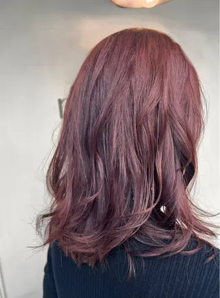 セミロング 〜tie.hairsalon所属・〜tie hair〜 MIYUAのヘアスタイル