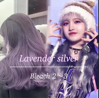 ロング カラー 韓国風トレンドカラー 🩶RINA🩶のヘアスタイル