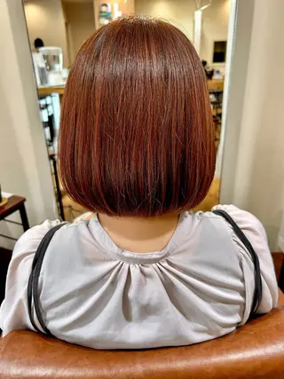 ミディアム 木林 真也のヘアスタイル