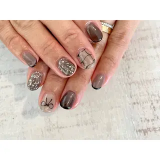 ネイル 𖡼 yumenoのネイルデザイン