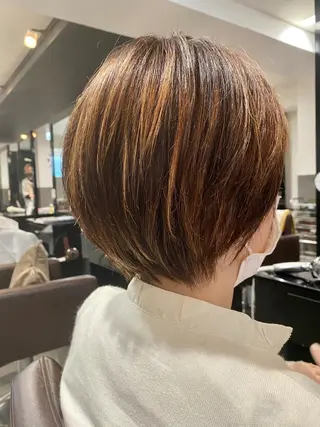 ショート カラー ⭕️メンズパーマ⭕️ 山口　裕太郎のヘアスタイル