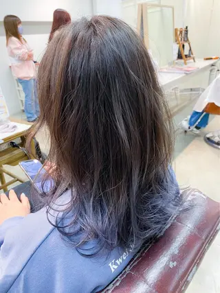 セミロング 東野 拓海のヘアスタイル
