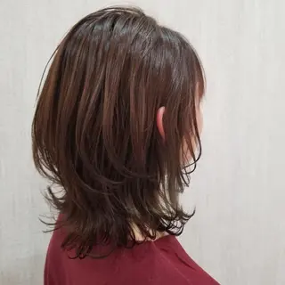 ミディアム 💎✨艶髪美髪✨💎 Alushe心斎橋店のヘアスタイル