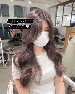 ロング カラー 韓国/レイヤー NOISM天王寺のヘアスタイル