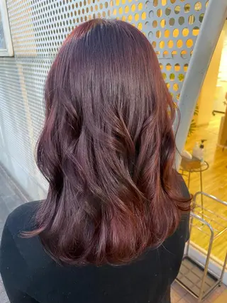 ミディアム NAKAMURA 🦋のヘアスタイル