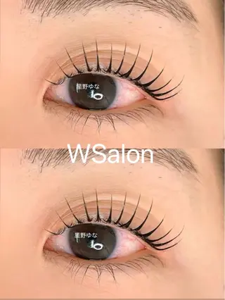 マツエク・マツパ W salon アイラッシュのマツエク・マツパデザイン