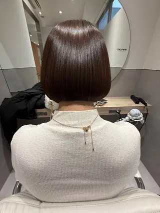 ショート カラー サロウィン新宿3丁目east店3F所属・Hiro 【髪質改善】新宿のヘアスタイル