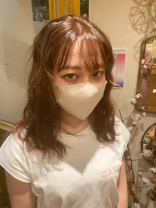 カラー 木村 百花のヘアスタイル