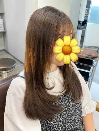 セミロング 🌼Yumeka🌼 カラー/ヘアアレンジのヘアスタイル