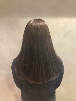 セミロング カラー 坂田 愛彩萌のヘアスタイル