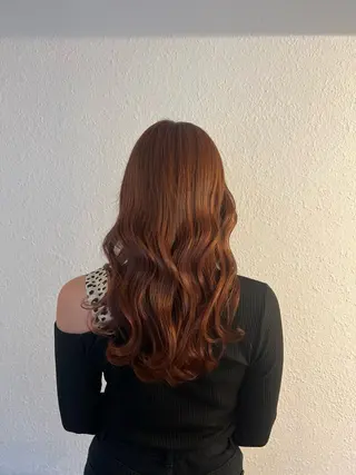 ロング カラー レイヤーカット / 栄 / はるな🌼のヘアスタイル