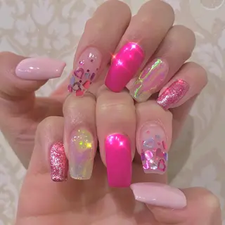 ネイル 🍑uchida momoka🍑のネイルデザイン