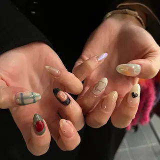 ネイル 小川 柚香のネイルデザイン