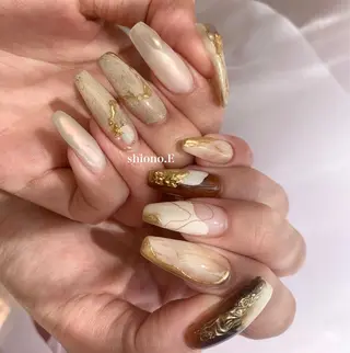 ロング カラー ネイル be-cares beauty(豊川店のネイルデザイン