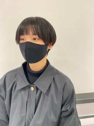 ショート 村山 豪歩のヘアスタイル