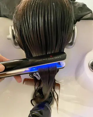 セミロング 山本 陸央のヘアスタイル