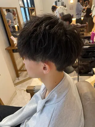 メンズ 😈せいと😈 ハイトーン/縮毛矯正のヘアスタイル