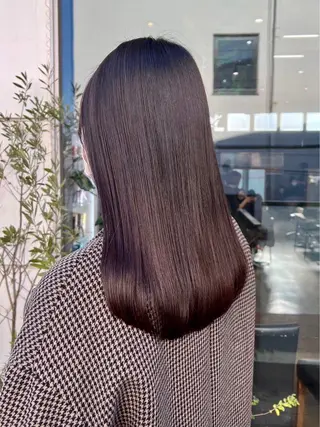 ロング カラー ＼似合わせカラー れれ／のヘアスタイル