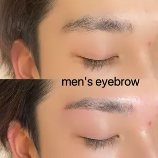 メンズ アイブロウ 恵比寿まつげサロン 🎀🎧Rukaのマツエク・マツパデザイン