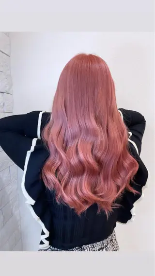 カラー 名古屋のピンク好き かずくん🦩のヘアスタイル