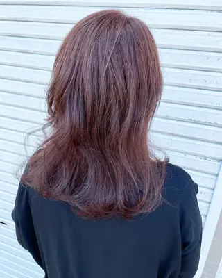 セミロング カラー Aｎ Hair 所属・しらはま ようこのヘアスタイル