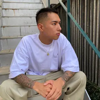 メンズ 断髪刈舞所属・大月 優汰のヘアスタイル