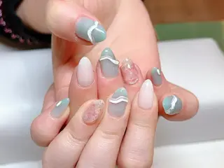 ネイル Protea ❁⃘*.ﾟ清家 美穂のネイルデザイン