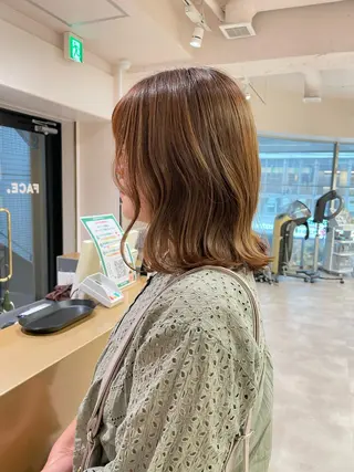 セミロング 髪質改善/縮毛矯正/ 韓国ヘア/矢野のヘアスタイル