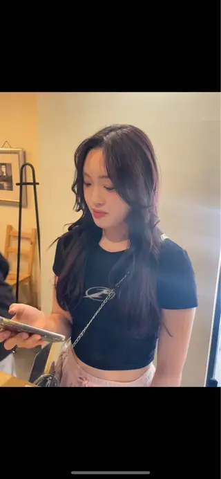 ロング 鎌取/透明感カラー /ボブ/顔まわりのヘアスタイル