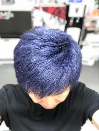 ショート カラー メンズ MJ'z所属・石橋 誠のヘアスタイル