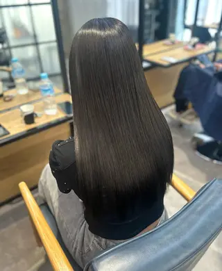 ロング カラー 韓国×髪質改善カラー 💎hinaのヘアスタイル