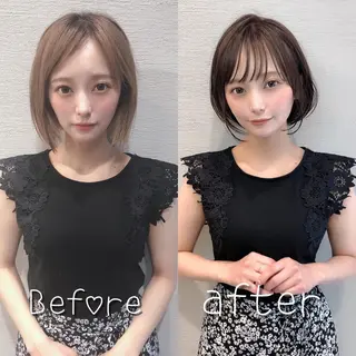 ショート カラー パーマ ヘアアレンジ キッズ ネイル マツエク・マツパ ショートの神✨AFL OAT 井上康平のヘアスタイル