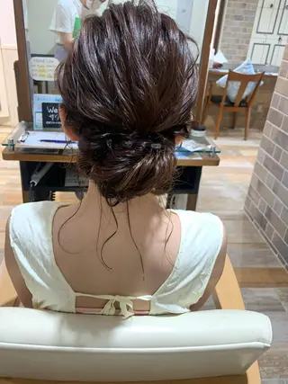 ヘアアレンジ 須藤 向日葵のヘアスタイル